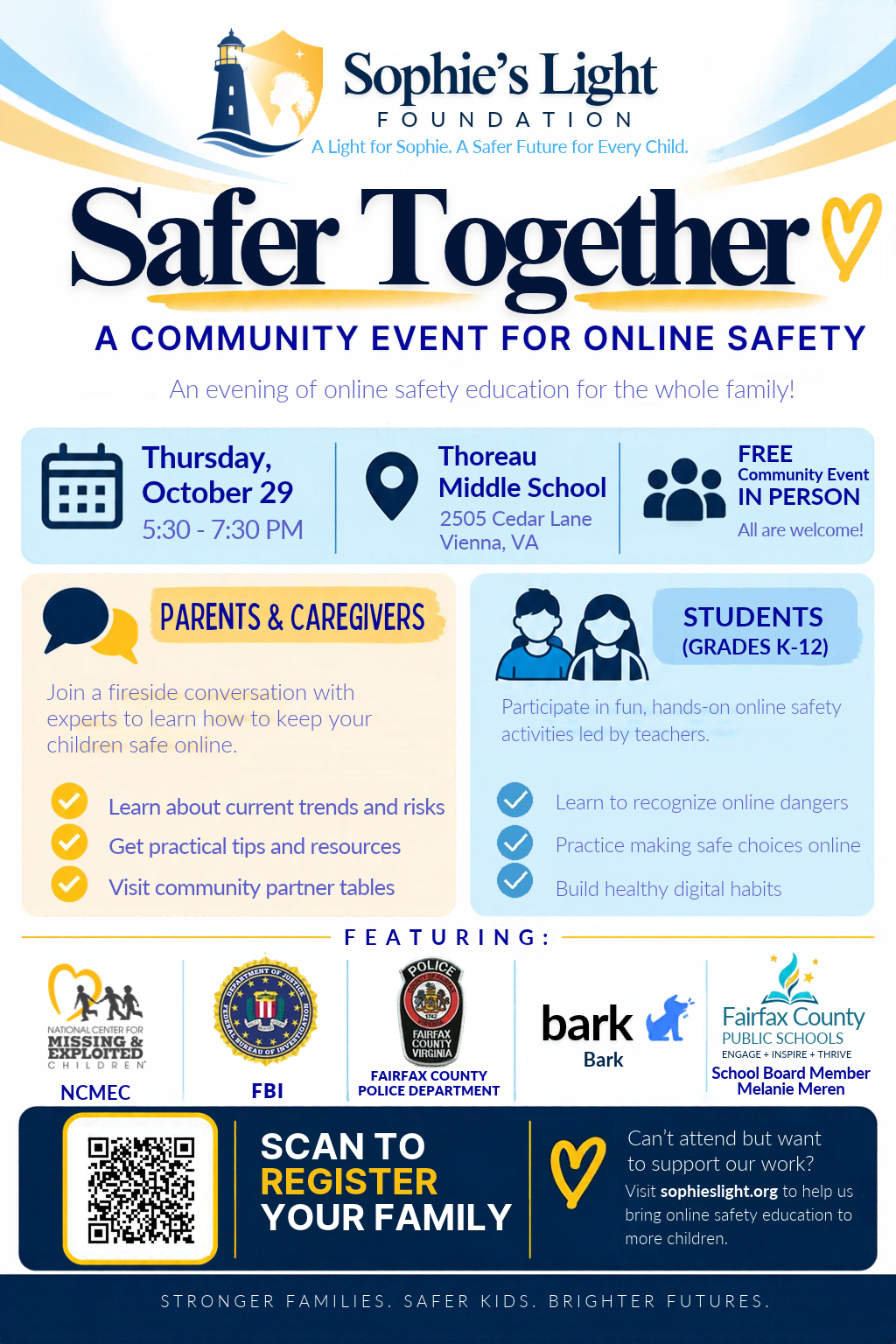 Safer Together: A Community Event for Online Safety
